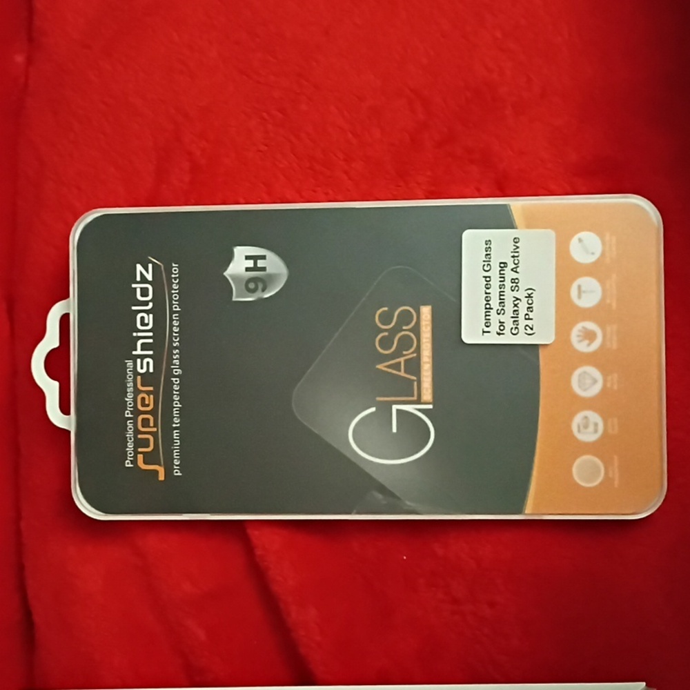 FREE Galaxy S8 Active Supershieldz Tempered Glass Screen Protector